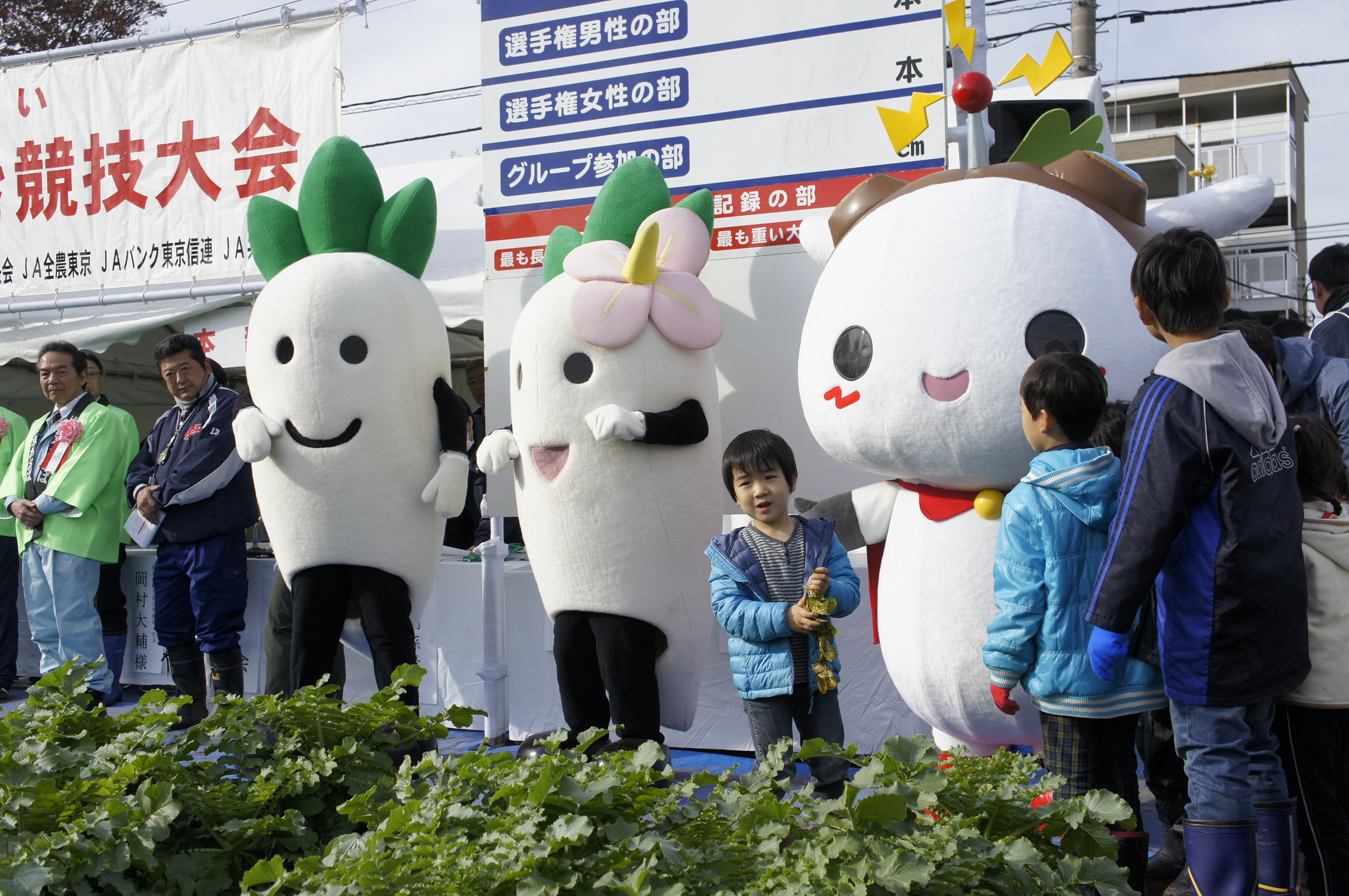 GODAI君 すず夏ちゃん ねり丸の３ショット