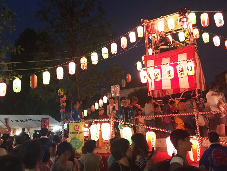 大泉つつじ公園 納涼盆踊り大会