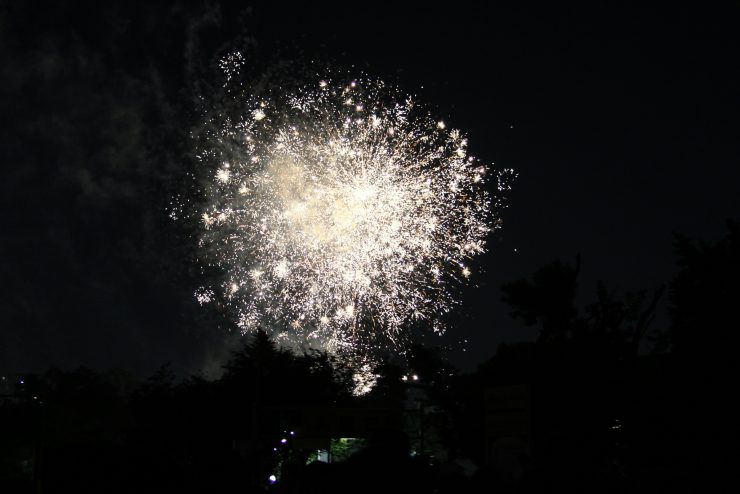 練馬区花火フェスタ 打ち上げ花火